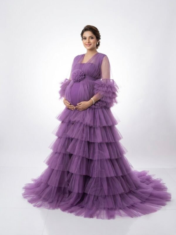 Chaitra jacket 2pcs maternity gown