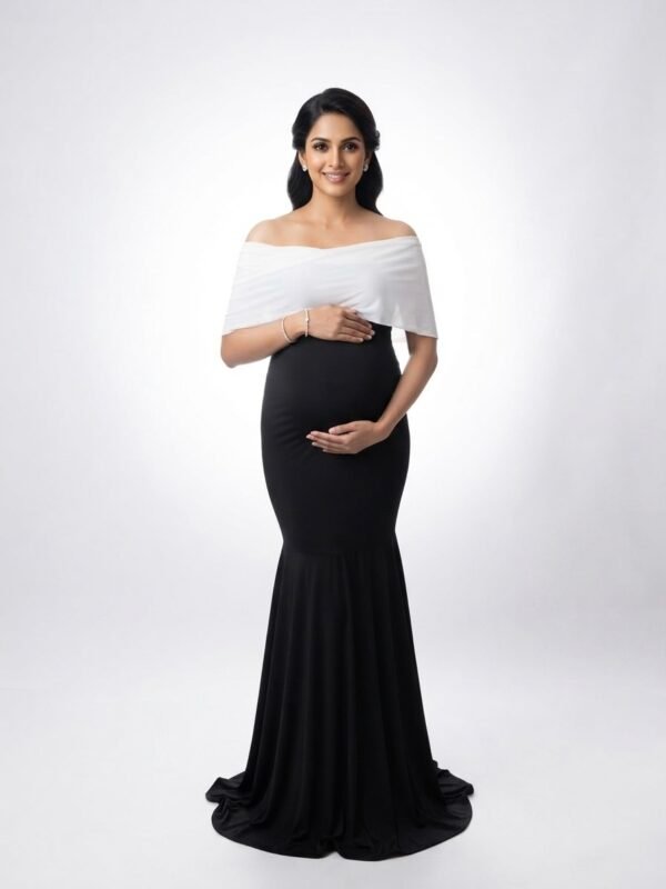 Capri maternity gown